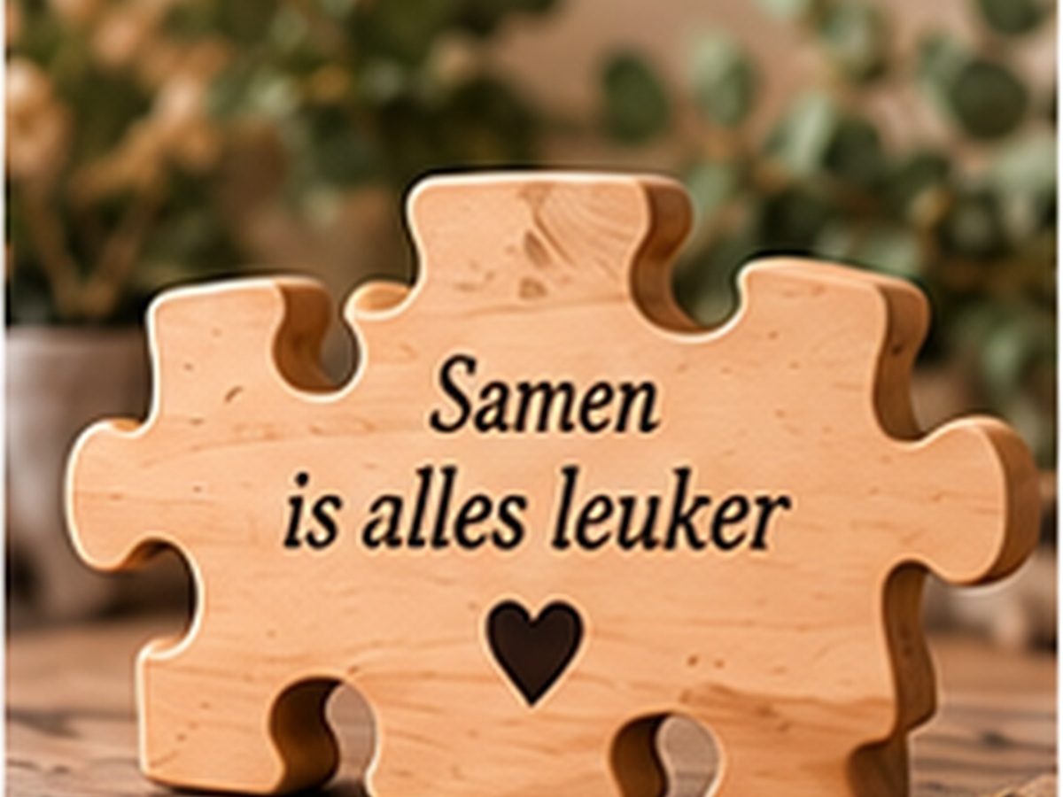Puzzelstukjes set